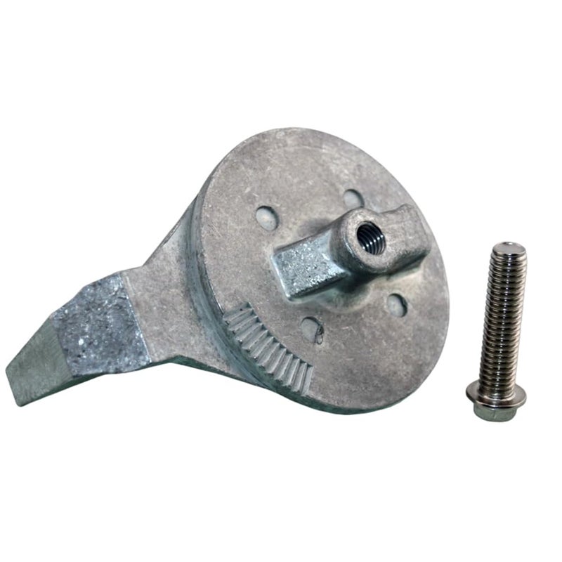 Boatman Zinc Alloy Trim Tab Anode 822777Q1 Replacement for Mercury Mercruiser Force 35HP-300HP Outboard Engine Sierra 18-6014 - Image 4